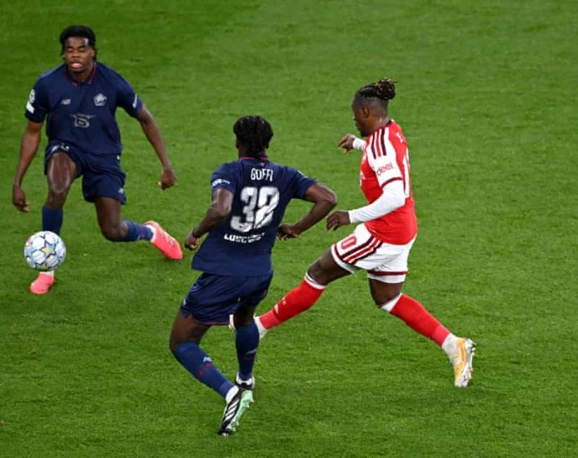 أرسنال يحسم مواجهة ليل بثلاثية نظيفة في دوري أبطال أوروبا أرسنال يحسم مواجهة ليل بثلاثية نظيفة في دوري أبطال أوروبا